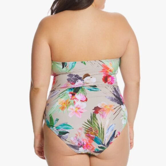 NWOT La Blanca Beyond the Jungle Swimsuit  size 22W - Picture 2 of 4